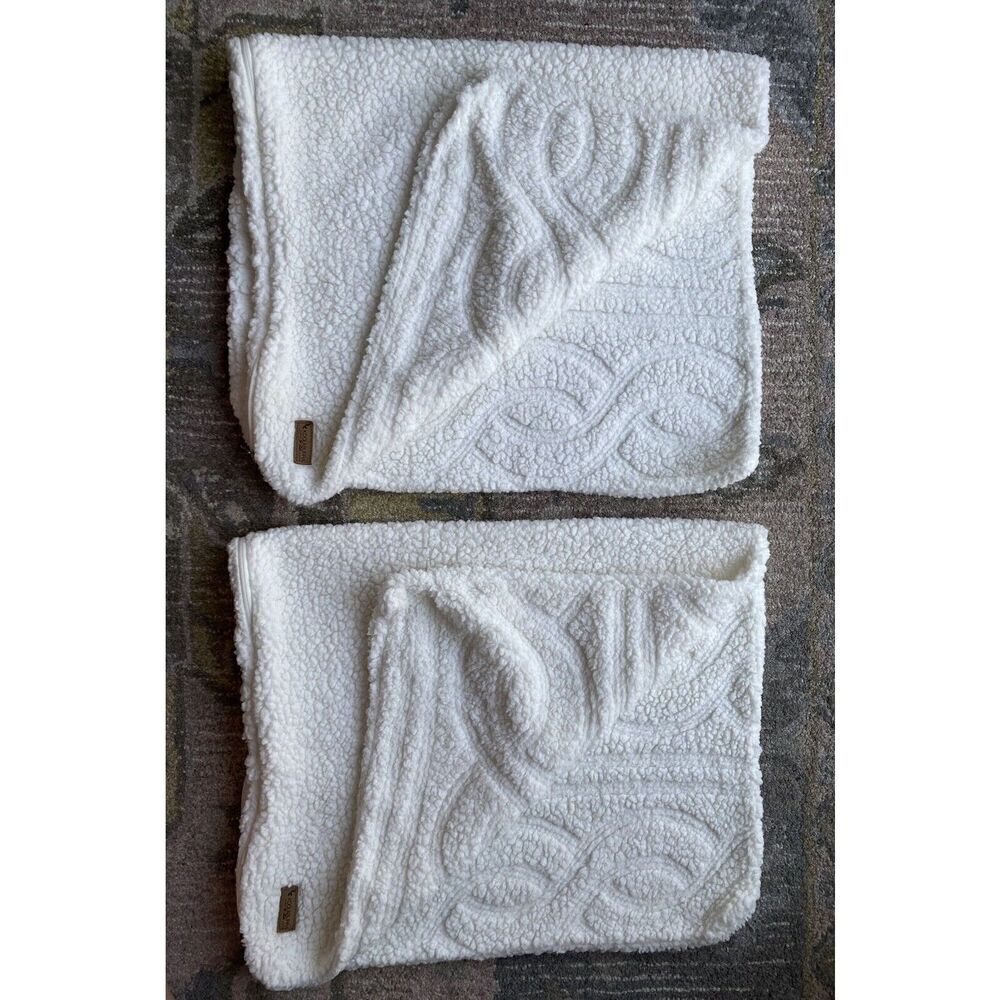 UGG Koolabura Light Fleece Bed Pillow Reverse Sham Set
